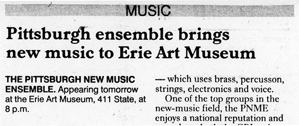 Pittsburgh Ensemble